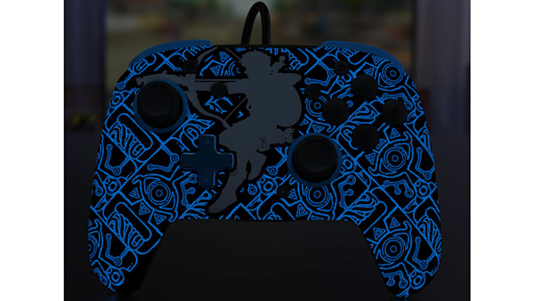 REMATCH Wired Controller Glow: Sheikah Shoot